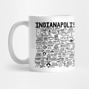 Indianapolis Indiana Mug